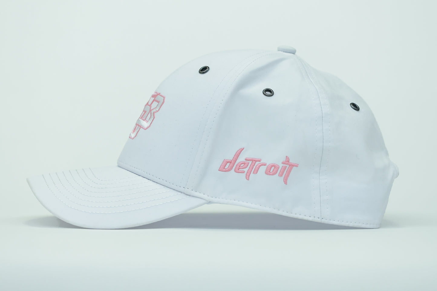 3D3 White and Pink Hat