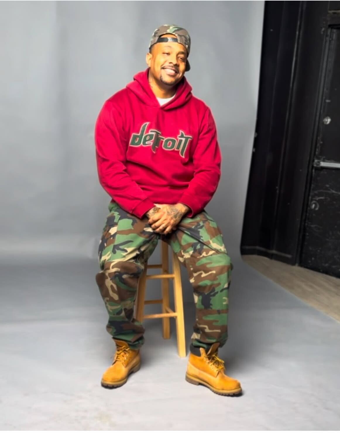 Vibrant-Burgundy Hoodie