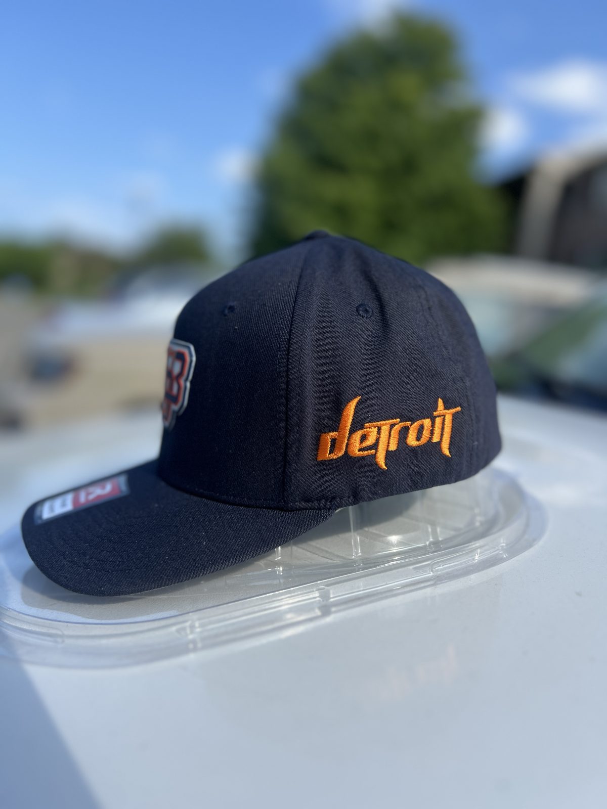 Navy & Orange Signature "313" Hat