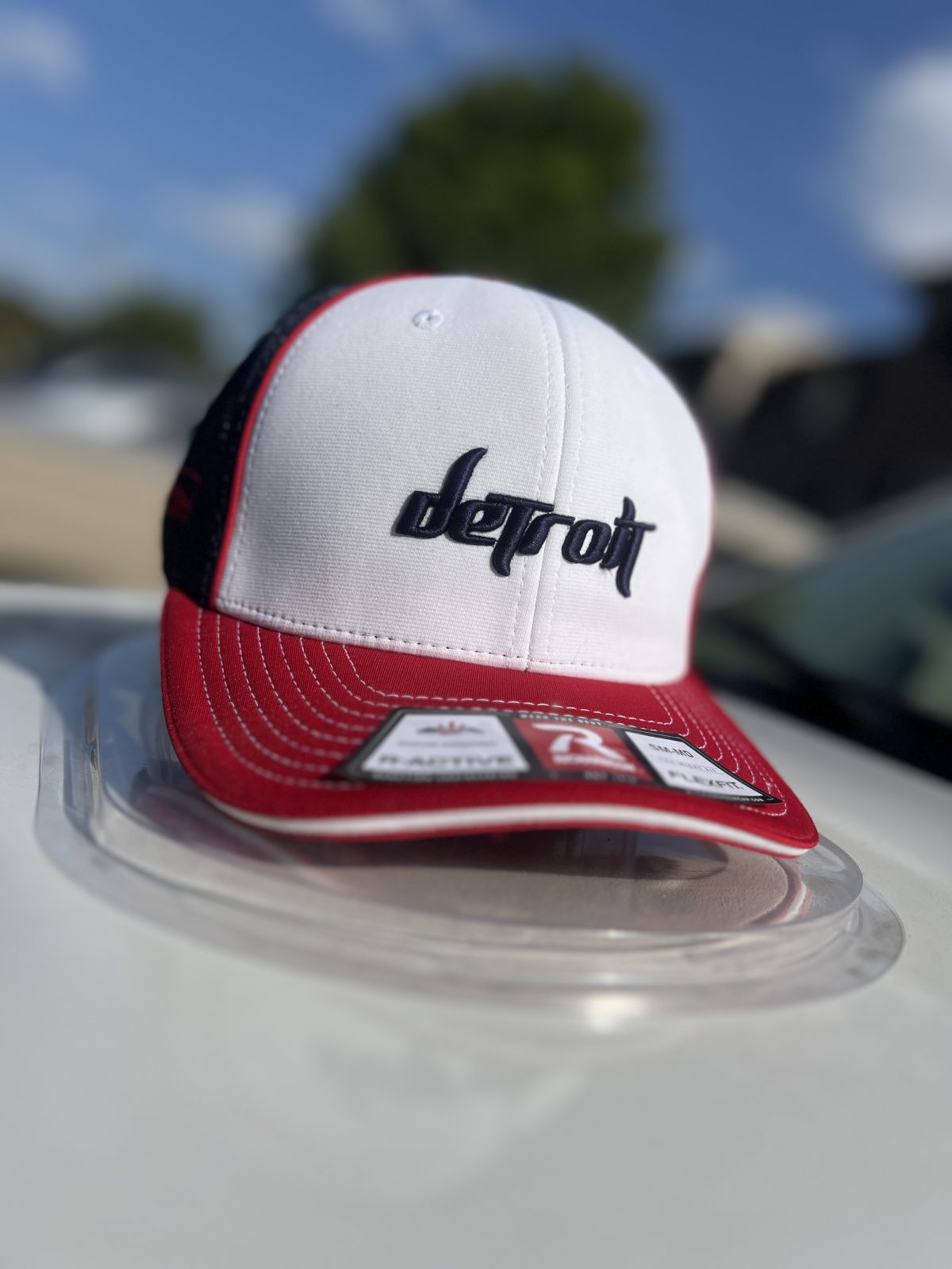 Red, White, & Navy Blue Signature "Detroit" Hat