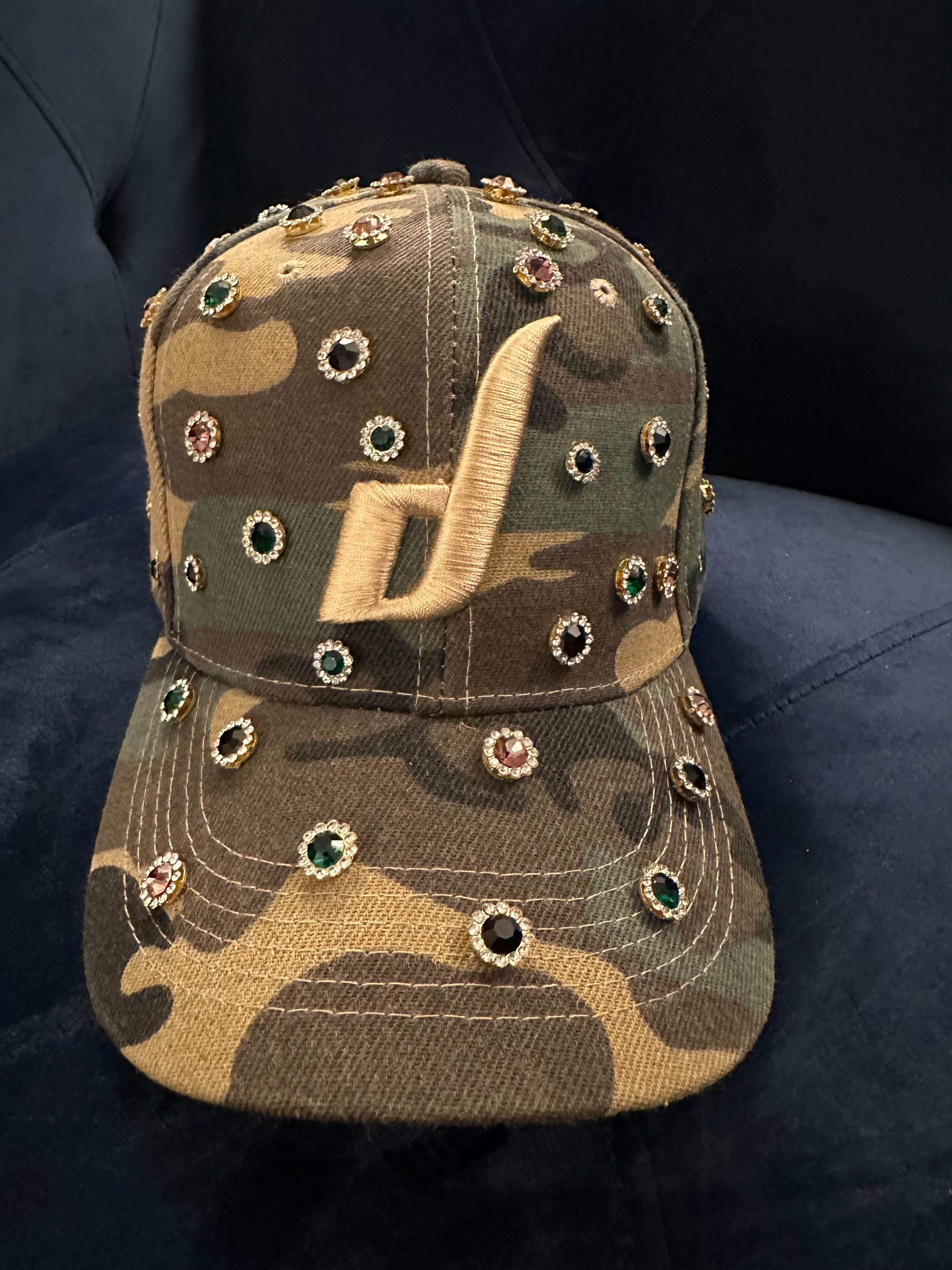 Force 1 Camouflage d hat - Rhinestones
