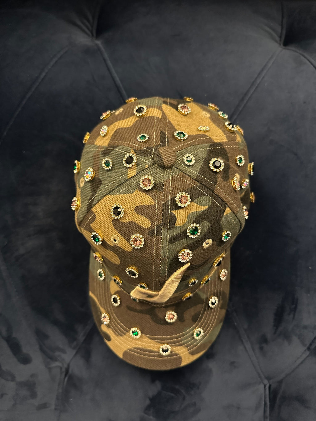 Force 1 Camouflage d hat - Rhinestones