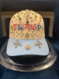 Rhinestone Lions Tigers Redwings Pistons Hat