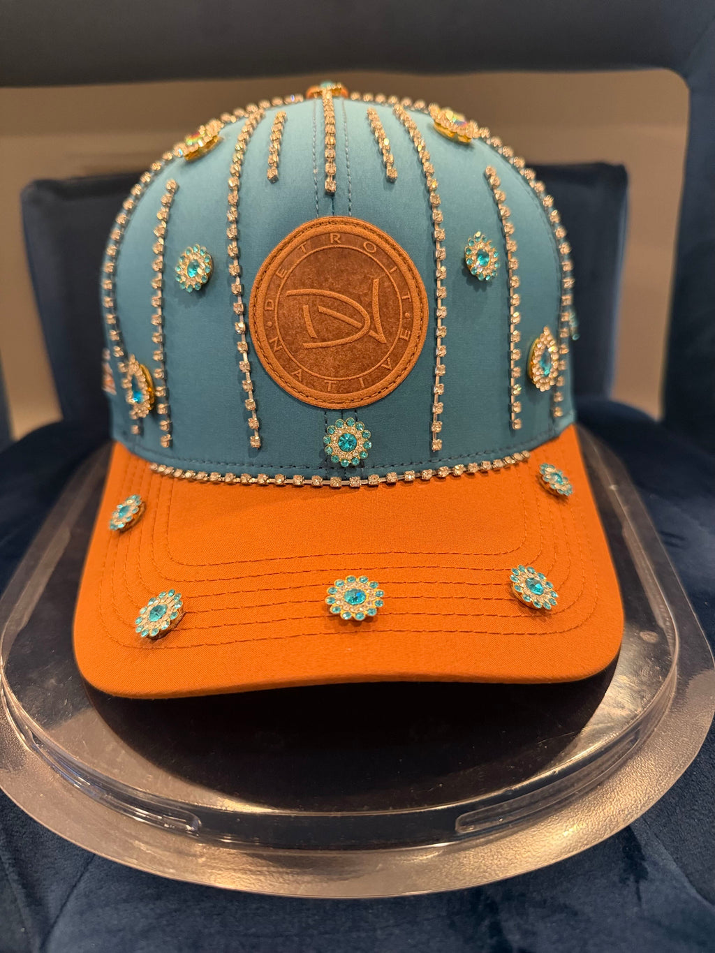 LIMITED EDITION: Rhinestone Detroit Native Hat