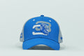 Blue and Silver 3LD Hat