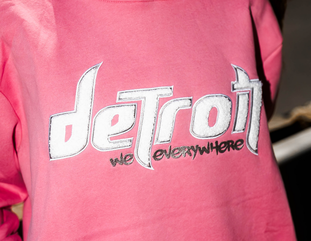 3L3 Pink Hoodie