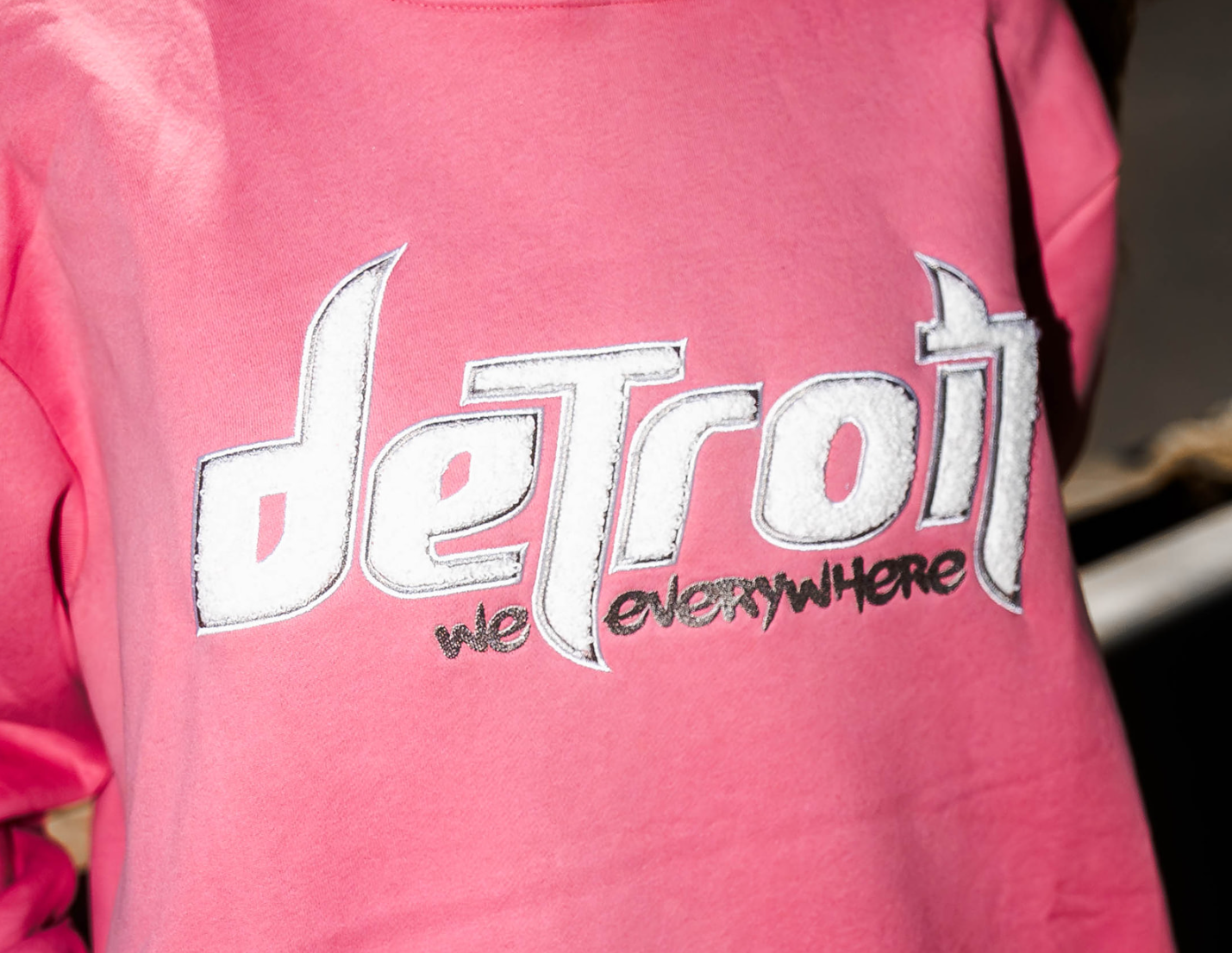3L3 Pink Hoodie